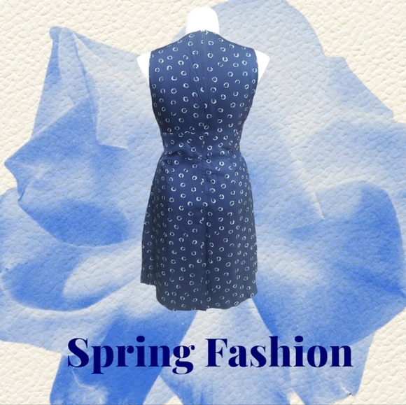 Talbots Pure Silk Dress Petite Size 12 - Picture 3 of 10